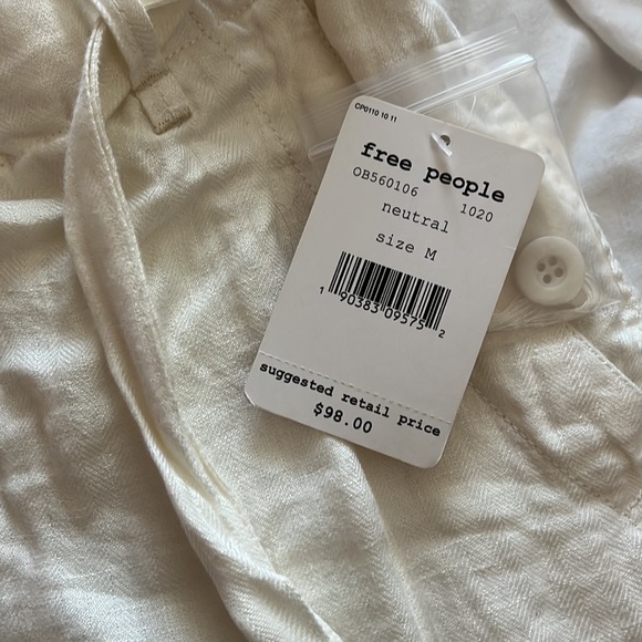 NWT Free People paper bag pant - Picture 4 of 6